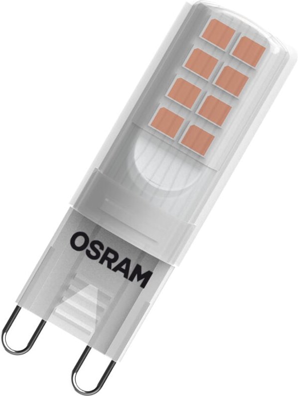 Osram - Star pin LED-Lampe für G9-Sockel, matte Optik ,Warmweiß (2700K), 290 Lumen, Ersatz für herkömmliche 28W-Leuchtmi...