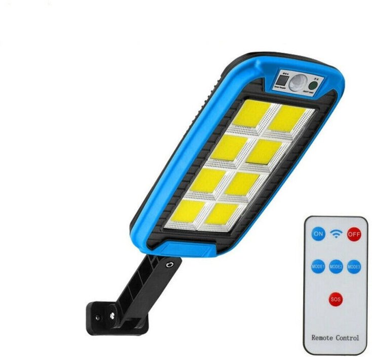 Trade Shop - faro stradal lampione für solar energie telecomanding faretto 240 led cob 8019B -