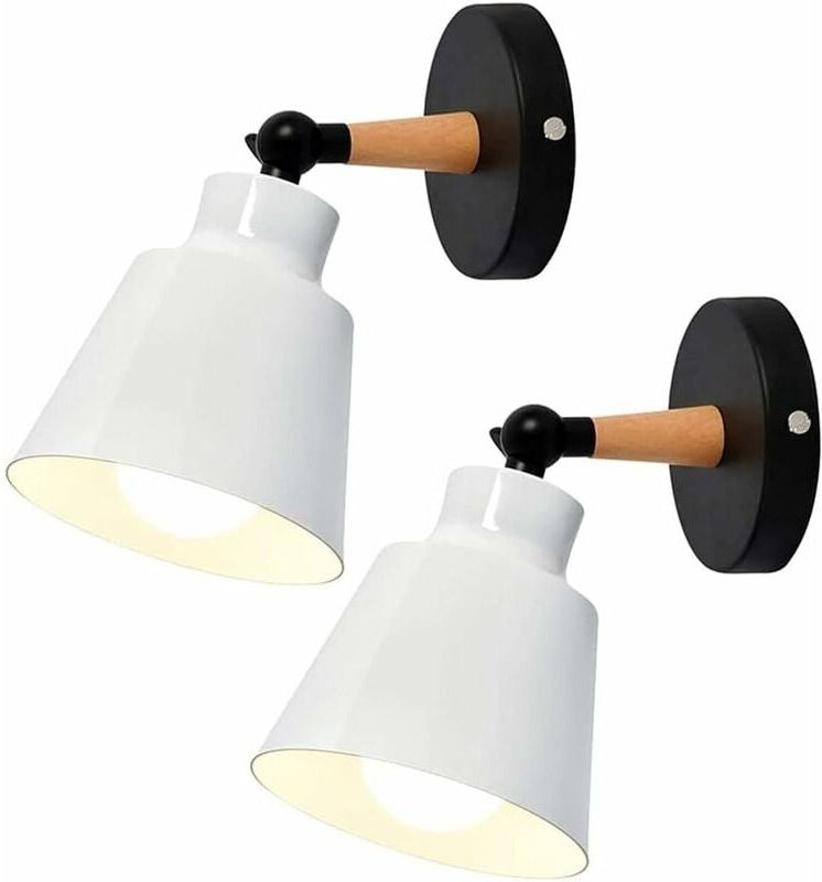 SNQ - Packungen Vintage Industrielle Wandleuchten Deckenlampen E27 Verstellbare Metall Innenwandlampe Retro für Schlafzi...