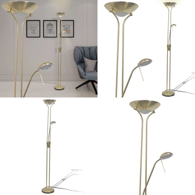 Stehleuchte Dimmbar led 23 w - Stehlampe - led Lampe - Wohnzimmer Dekoration - Dimmable Lampe - Deckenfluter - Home & Li...