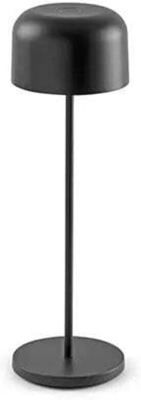 Faro Barcelona - mavis schwarze tragbare Tischleuchte 3W Touch IP54 71923