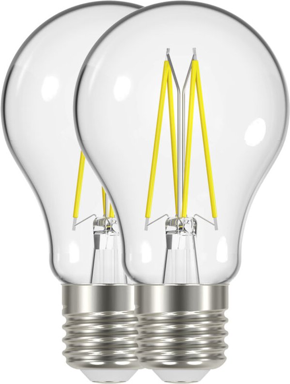 Ampoule Classic Birne Filament LED E27 4W Warmweiß Packung zu 2 - Prolight