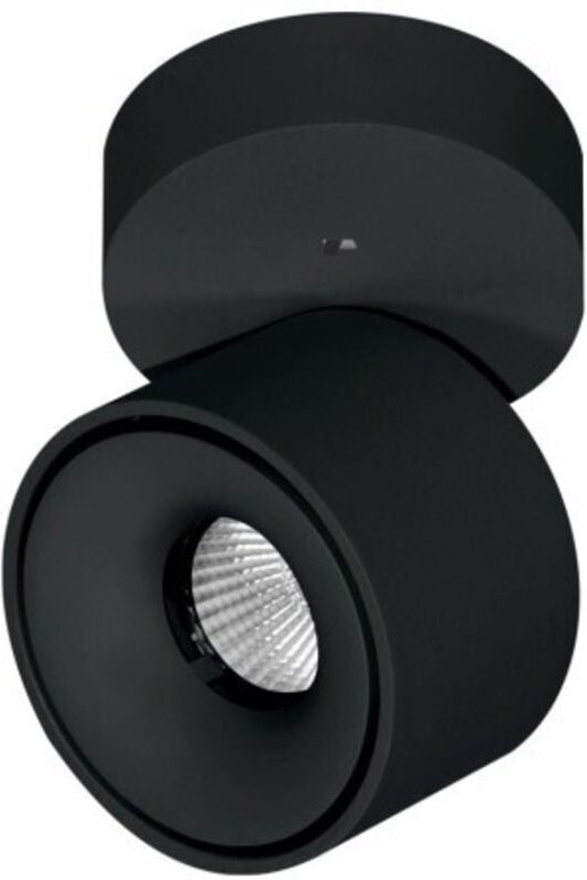 Mini Concord Tricolore 7 w verstellbare runde schwarze LED-Wandleuchte