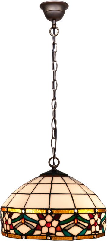 Deckenpendelleuchte mit Kette und Lampenschirm mit 30 cm Durchmesser aus der Museum-Serie