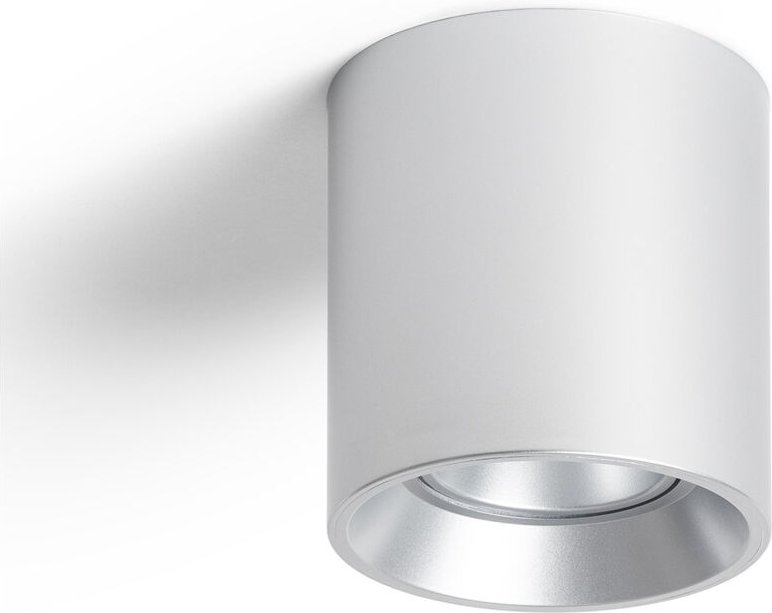 Efectoled - Deckenleuchte Weiss Quarz Silber