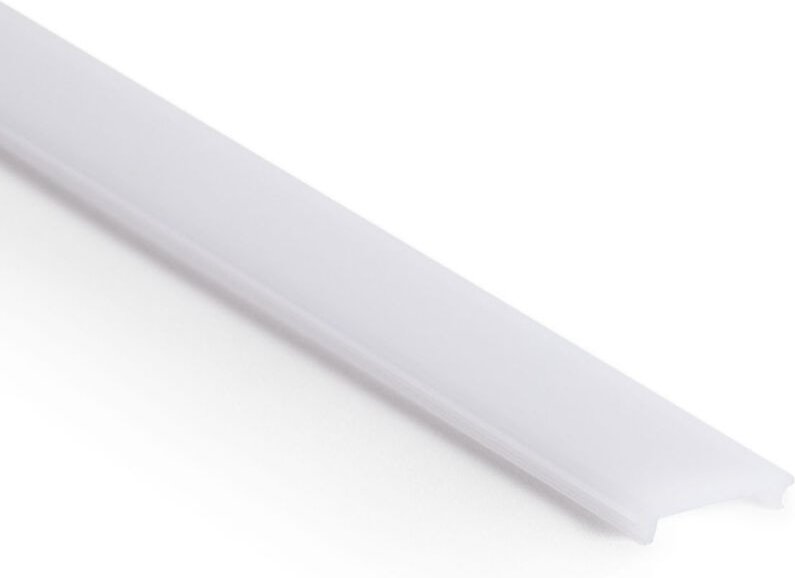 10 Meter Abdeckung für Aluminiumprofil kompatibel mit Ref. 128689, 128918, 128923 Transluzentes Weiß