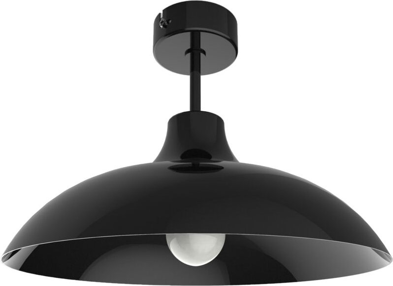 Parigina plafoniera monocolore lucido