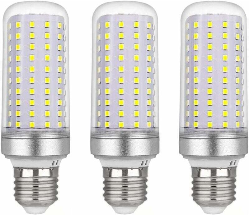 E27 LED-Maiskolbenlampe, 30 W, AC 175–265 V, Kaltweiß (6000 K), 2500 lm, nicht dimmbar, entspricht einer 300-W-Halogenla...