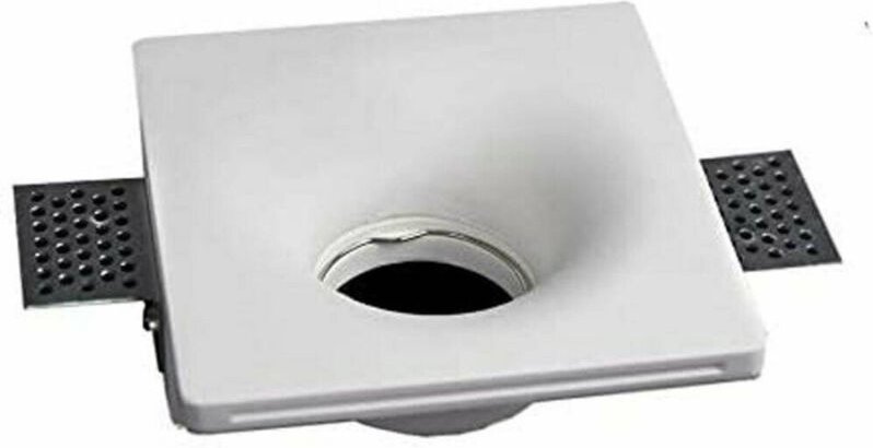 Trade Shop Traesio - Trade Shop - 125X125 kegel quadratischer einbaustrahlerhalter GS05 -