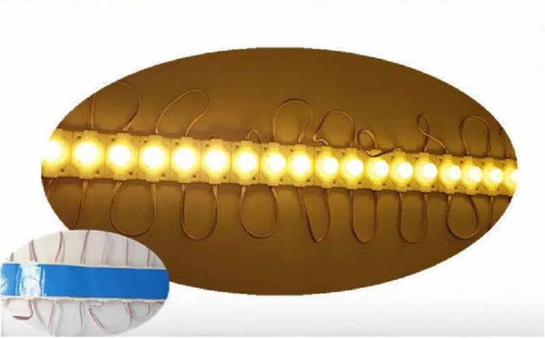 Trade Shop - led moduelle 12V 3030 für insegne tabelle luce fredda 6500K calda 3000K 3030-12V -