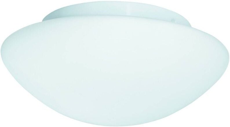 Searchlight - Bathroom Flush - 1 Licht Badezimmer Flush Deckenleuchte Rundweiß mit Opalglas IP44, E27