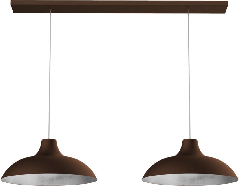 Parigina sospensione lineare corten foglia
