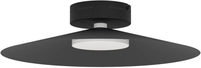 Eglo - led Deckenleuchte Conomavilla-Z schwarz ø 43 x 11 cm rgb dimmbar