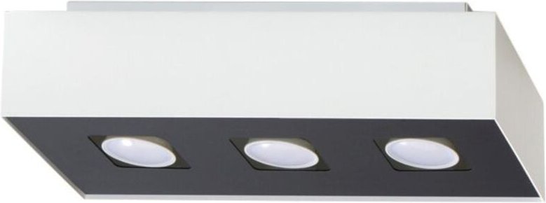 Deckenleuchte Mono 3xGU10 Neutralweiß 34cm Sollux