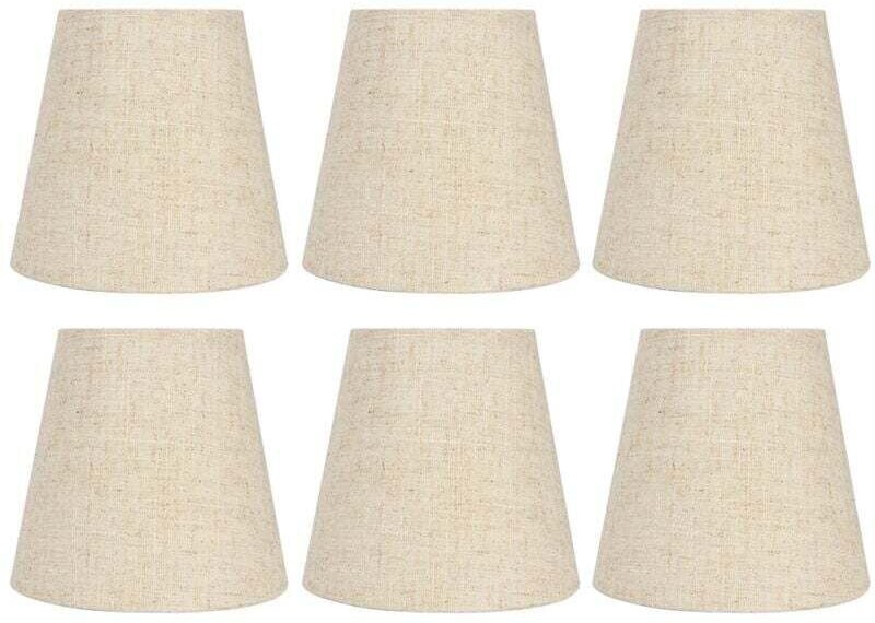 Moderner Lampenschirm aus Stoff im nordischen Stil mit innerer Membran, einfach und solide, für Kristallleuchter, Wandla...