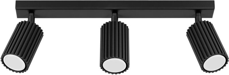 Deckenleuchte Karbon 3xGU10 45cm Sollux