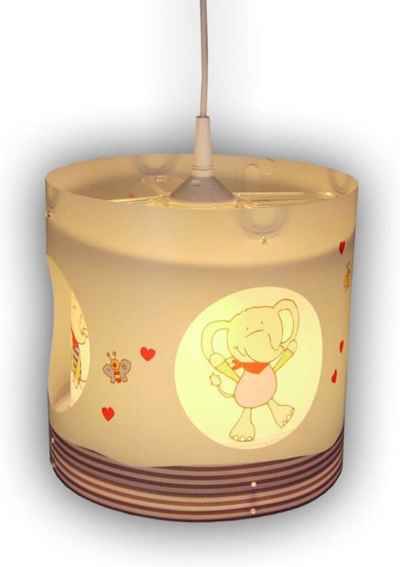 Niermann - led Kinderzimmer Deckenleuchte Lampenschirm drehend Motiv Lolo Lombardo