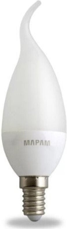 Thumbnail - Trade Shop - LAMPADINA LED CANDELA OPACA E14 5 WATT NATURAL LUCE 4500K ALTA QUALITÄT 00401 -