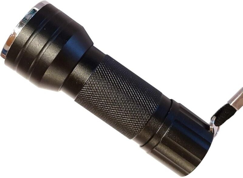 Thumbnail - UV-Taschenlampe – Schwarzlicht – Falschgelddetektor – 21 LED-UV-Lampe