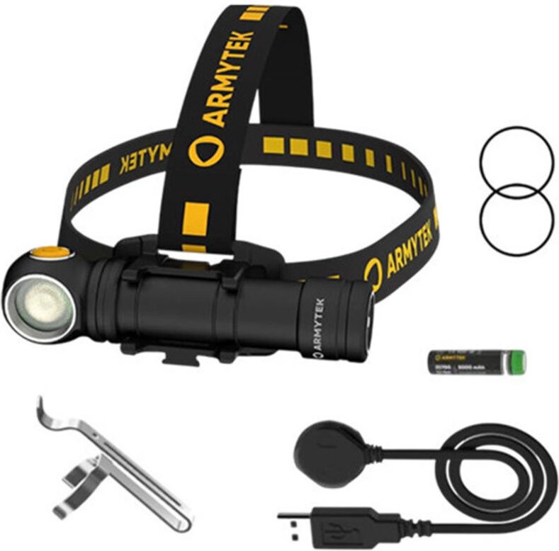 Armytek - Lampe frontale Wizard C2 Pro Max Warm 3720 lm F06701W