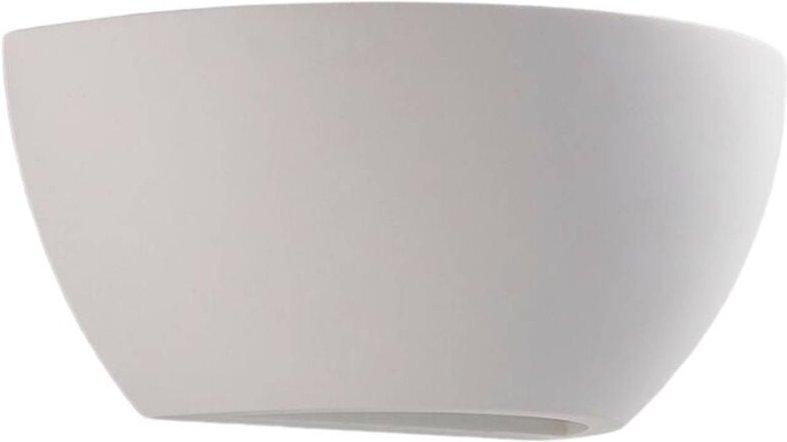 Thumbnail - Wandleuchte, Wandlampe Innen 'Jimmy' aus Gips/Ton für Wohnzimmer & Esszimmer von Lindby