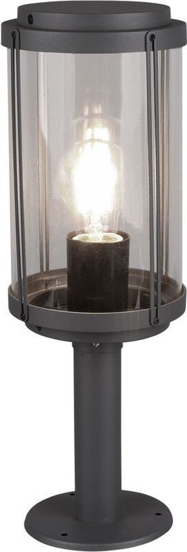 Stehleuchte Außenleuchte Gartenlampe Wegeleuchte Terrassenleuchte Eingangsbereich, IP44, anthrazit, 1x E27 Fassung, DxH ...