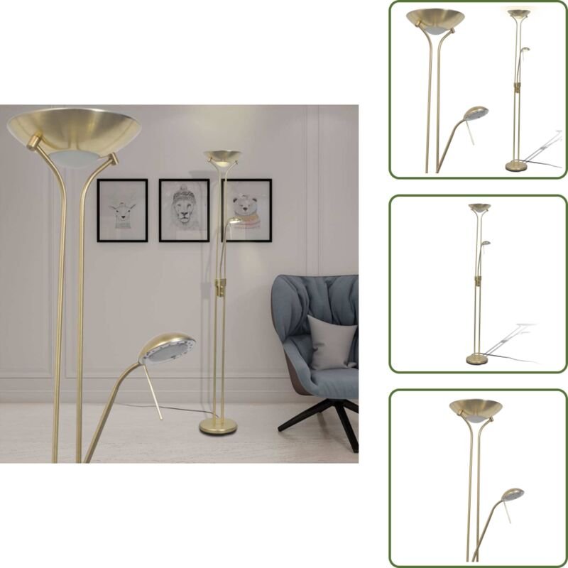 The Living Store Stehleuchte Dimmbar LED 23 W - Dimmbar