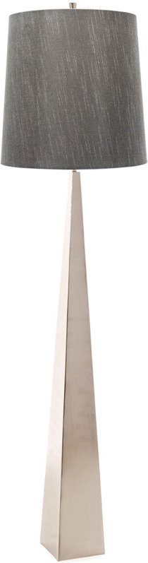 Ascent - 1 Licht Stehlampe Nickel poliert, E27 - Elstead