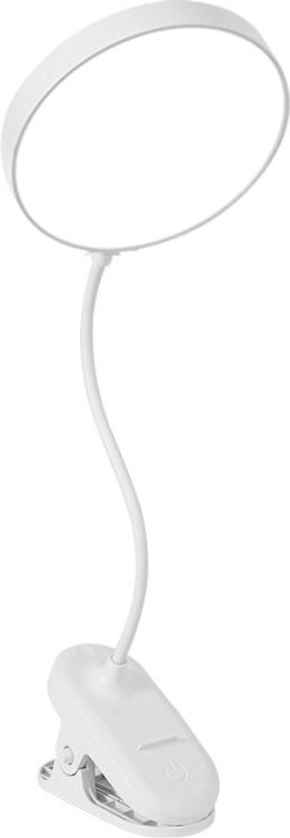 Tonchean - 360° flexible Klemm-Tischleuchte, stufenlos dimmbare LED-Schreibtischleuchte, Nachttischlampe, Leselampe