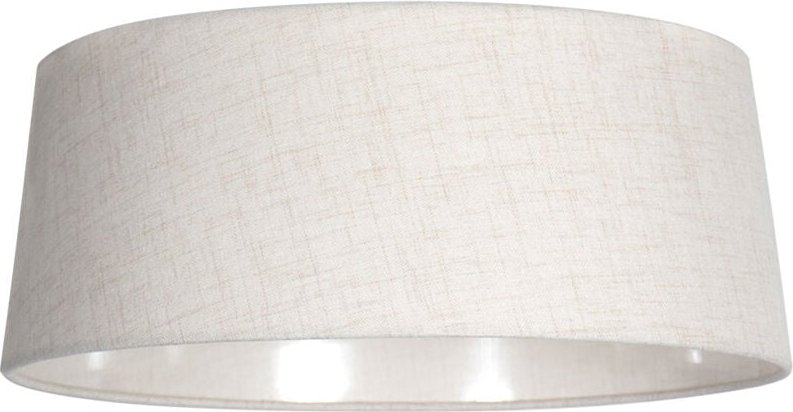Lampenschirm - Abby - crème - textil - E27 - - Anne Lighting