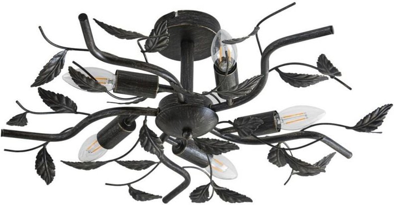 Thumbnail - Lindby - Deckenlampe 'Yos' aus Metall für Schlafzimmer von