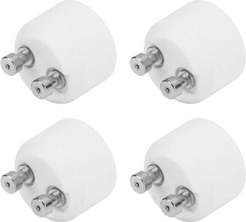 GU10 auf MR16 Lampenfassung, 4 Stück GU10 auf MR16 Sockeladapter LED-Lichtkonverter-Adapter Lampenfassung für LED-Haloge...
