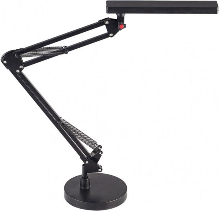 Thumbnail - Fabrilamp - Hämatit-Gelenklampe 7w 560lm schwarz 3000-4000-6000k 53x15x55 cm dim.dimmer