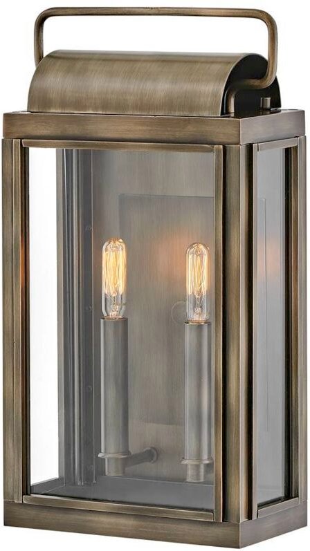 Hinkley - Elstead Sag Außenwandlaterne Bronze brüniert lackiert, IP44