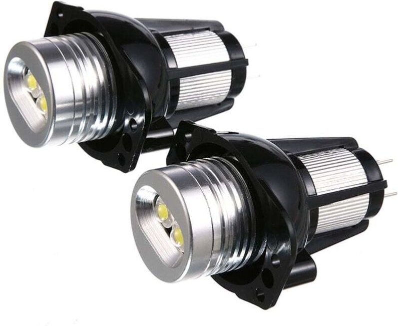 2 LED-Angel-Eye-Markierungsringlampen 20W für BMW E90 E91