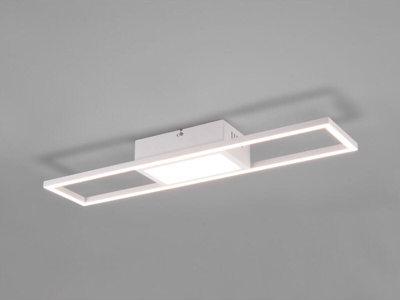 Reality Leuchten - led Deckenleuchte rigido Weiß dimmbar & Lichtfarbe einstellbar, Breite 60cm