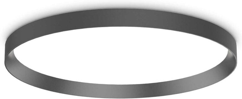 Ideal Lux FLY 60 cm integriertes LED-Halbbündiglicht Schwarz, 4000 K, IP40