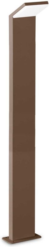 Style Integrierte LED-Pollerleuchte für den Außenbereich, 100 cm, Kaffeefarben, 1050 lm, 3000 k, IP54 - Ideal Lux