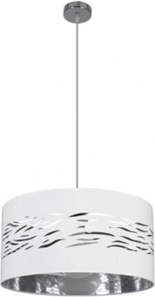 Nebel Pendelleuchte 1xE27 Chrom White Silber 40D - Fabrilamp