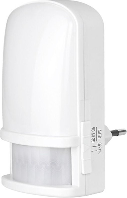 Pentatech AN05 33322 LED-Nachtlicht mit Bewegungsmelder led Neutralweiß Weiß