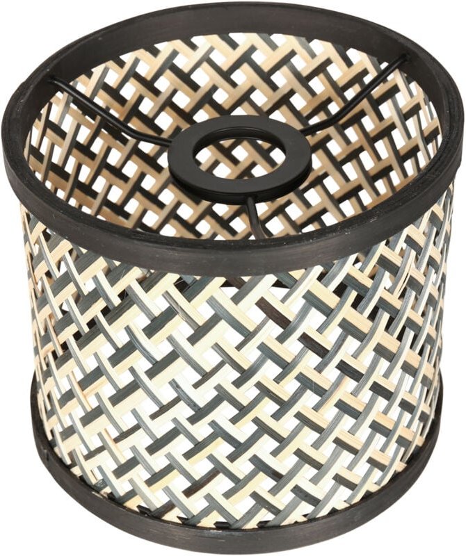 Steinhauer - lampenschirm - Shade - schwarz - bambus holz - ø