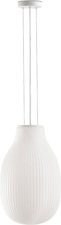 Faro isabelle 31cm Globe Pendel-Deckenleuchte Mattweiß