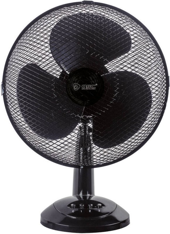 Lindi Tischventilator Ø34cm 40W Schwarz