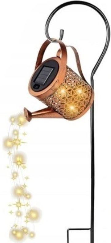 LED SOLAR LAMPE GIESSKANNE GARTEN LAMPE Dekorativ