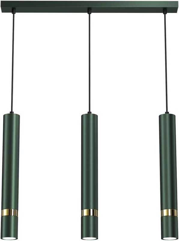 Milagro JOKER MLP7721 grün/gold Kronleuchter Pendelleuchte