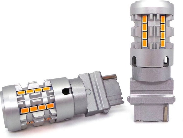 Thumbnail - Stück LED-Lampe 3156 P27W 12-24V kein Fehler orange 100% CAN