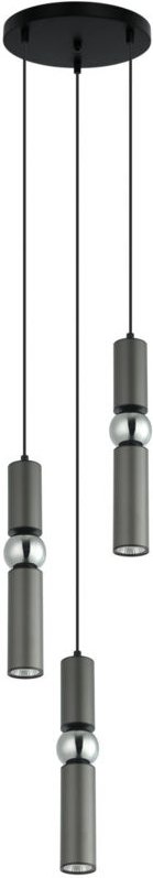 Isidora Moderne 3-Licht-Cluster-Pendel-Deckenleuchte, GU10 - Italux