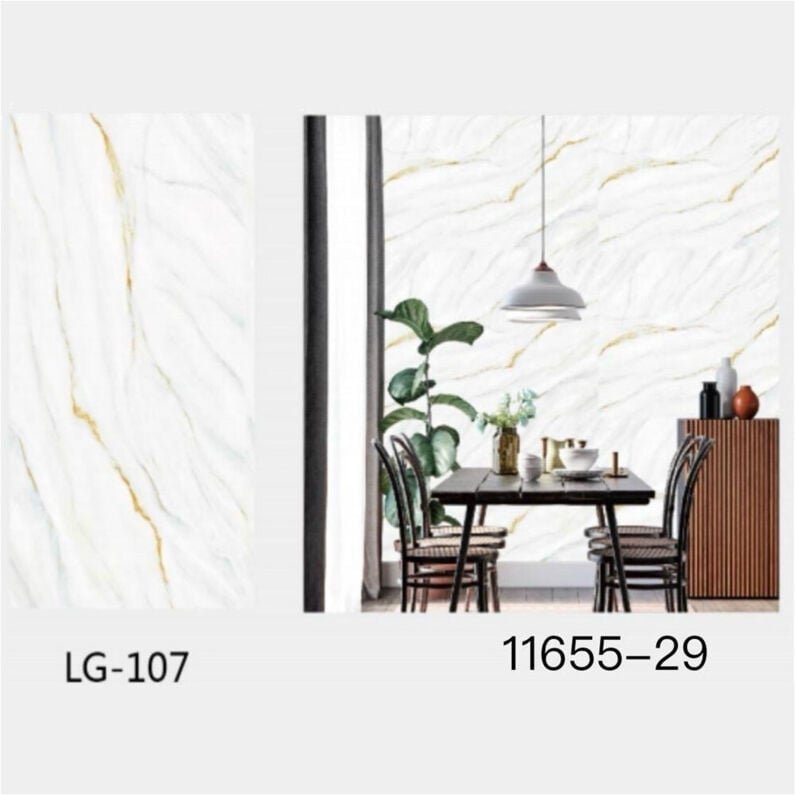 Trade Shop Traesio - Trade Shop - pannello adesivo effetto marmostriato pareti paraschizzi 300X60CM stanza cucina -