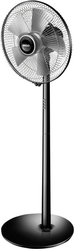 Thumbnail - UNOLD Standventilator 86825, Silverline, 50 W, schwarz/silber