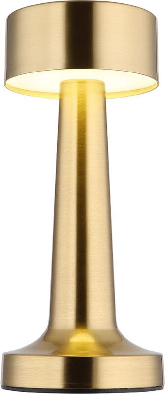 Tischlampe Tischleuchte Schlafzimmerlampe Leseleuchte Wohnzimmerleuchte, Metall Kunststoff messing, Akku dimmbar cct Sch...